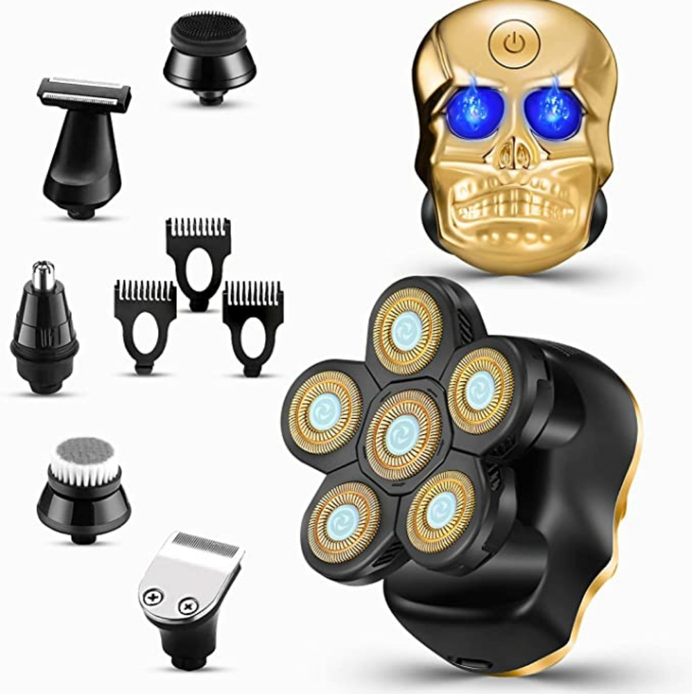 Electric Shaver for Men Rechargeable Bald Head Shavers Waterproof Mens